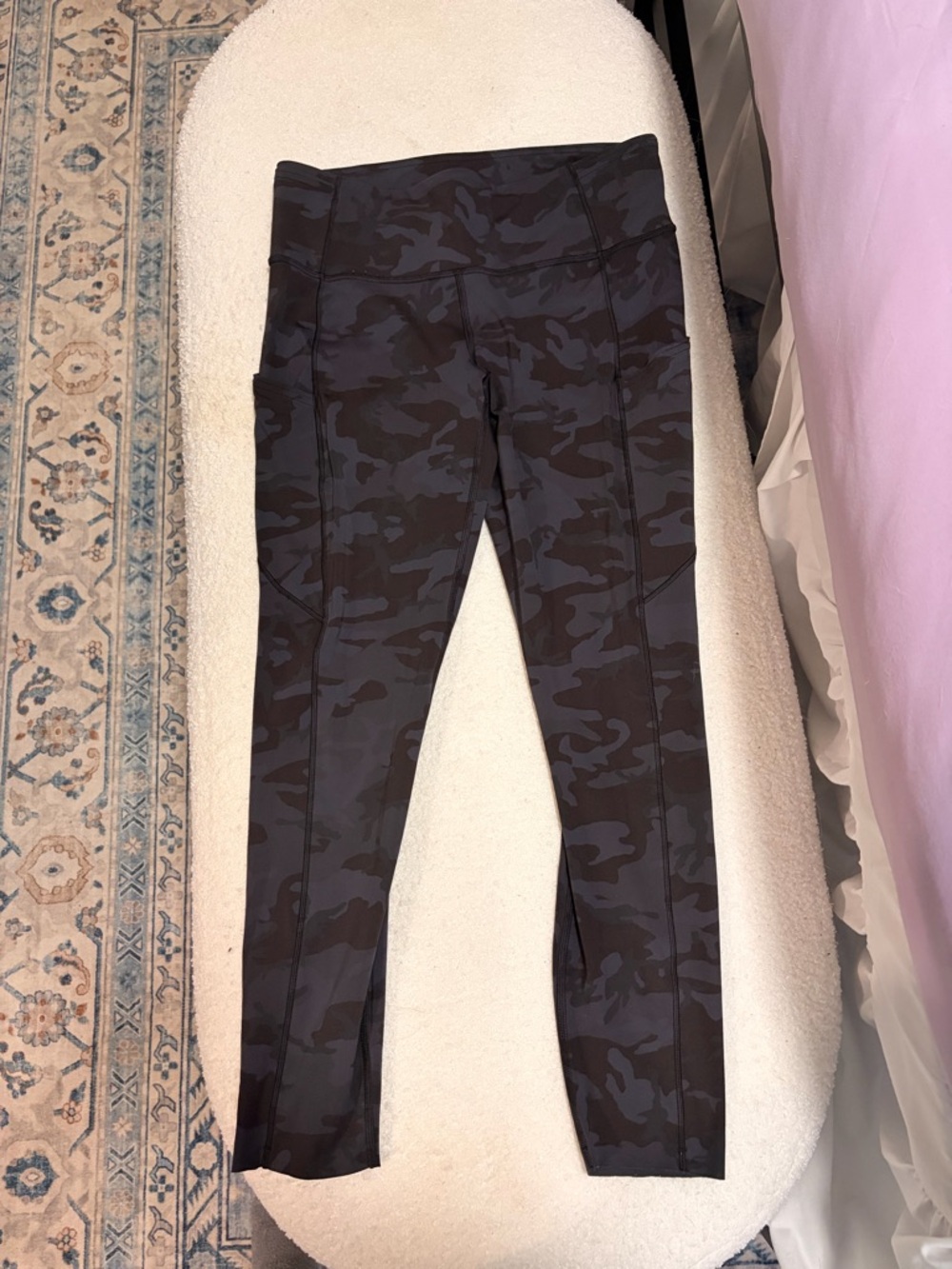 Lululemon Fast and Free Camo Leggings